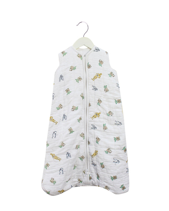 A White Sleepsacs from Pottery Barn in size O/S for neutral. (Front View)