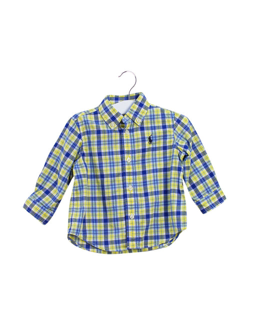 A Yellow Shirts from Ralph Lauren in size 3-6M for boy. (Front View)