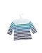 A Blue Long Sleeve Tops from Jacadi in size 3-6M for boy. (Back View)