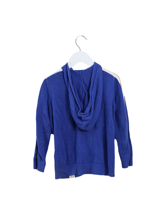 A Blue Lightweight Jackets from Bonpoint in size 4T for boy. (Back View)