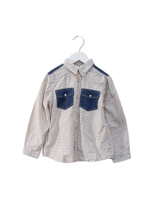 A White Shirts from Bonpoint in size 6T for boy. (Front View)