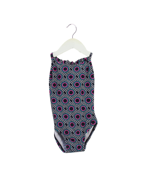 A Black Swimsuits from Sabina Swims in size 2T for girl. (Front View)