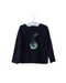 A Navy Long Sleeve Tops from Jacadi in size 3T for girl. (Front View)