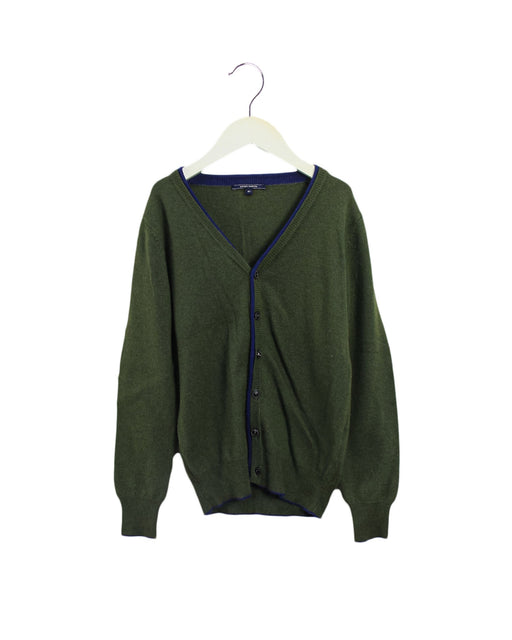 A Green Cardigans from Aston Martin in size 8Y for boy. (Front View)