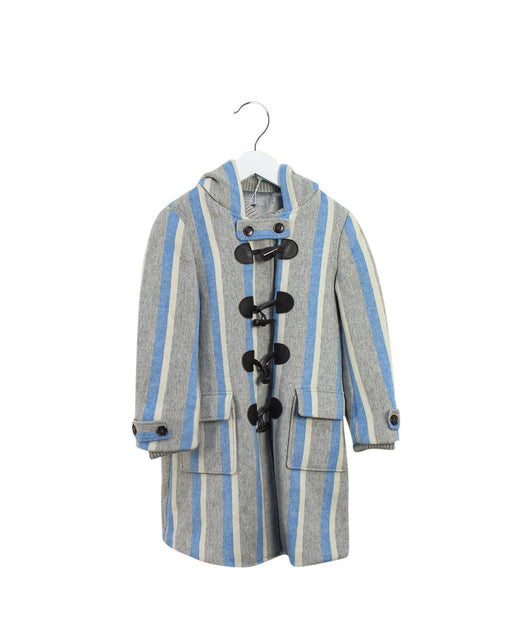 A Blue Coats from Nicholas & Bears in size 6T for boy. (Front View)