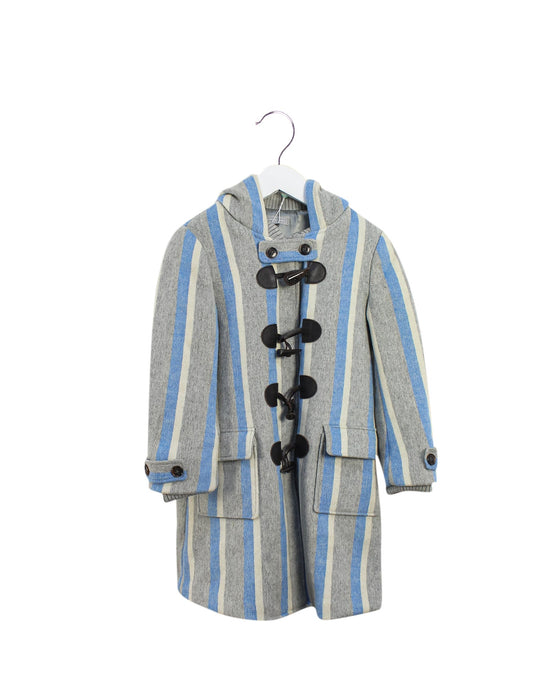 A Blue Coats from Nicholas & Bears in size 6T for boy. (Front View)