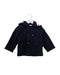 A Navy Coats from Jacadi in size 18-24M for girl. (Front View)