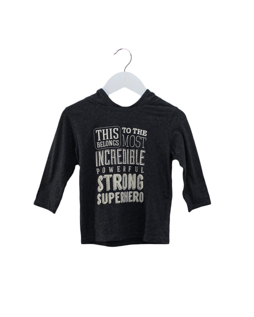 A Grey Crewneck Sweatshirts from Billybandit in size 2T for boy. (Front View)