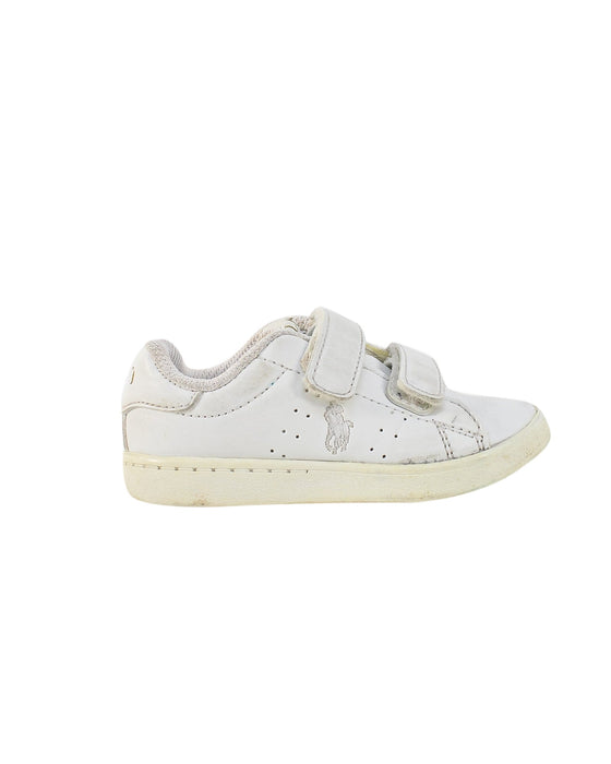 A White Sneakers from Polo Ralph Lauren in size 18-24M for neutral. (Back View)