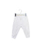 A White Casual Pants from Mides in size 6-12M for girl. (Front View)