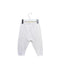 A White Casual Pants from Mides in size 6-12M for girl. (Back View)