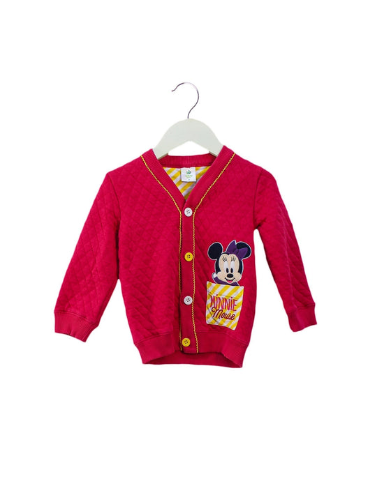 A Pink Cardigans from Disney Junior in size 18-24M for girl. (Front View)