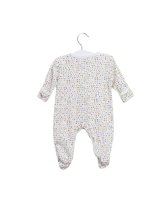 A Ivory Onesies from Mamas & Papas in size 3-6M for neutral. (Back View)