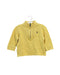 A Yellow Zippered Sweatshirts from Polo Ralph Lauren in size 6-12M for boy. (Front View)