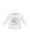 A White Long Sleeve Tops from Roberto Cavalli in size 6-12M for girl. (Front View)