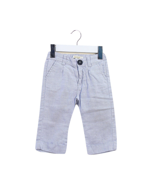 A Blue Casual Pants from Roberto Cavalli in size 3-6M for boy. (Front View)