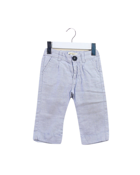 A Blue Casual Pants from Roberto Cavalli in size 3-6M for boy. (Front View)