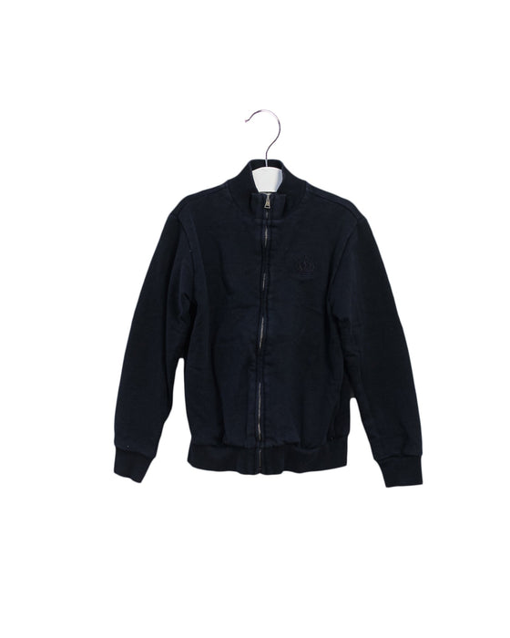 A Black Lightweight Jackets from Dolce & Gabbana in size 6T for neutral. (Front View)
