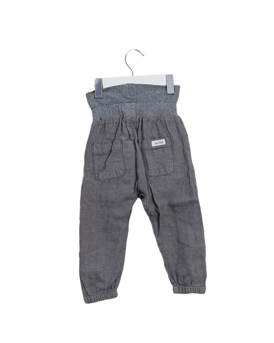 A Grey Casual Pants from Newbie in size 6-12M for boy. (Back View)