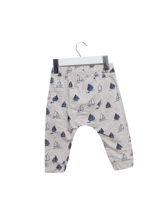 A Beige Sweatpants from Newbie in size 3-6M for boy. (Back View)