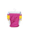 A Pink Cloth Diapers from Kangacare in size 3-6M for girl. (Front View)