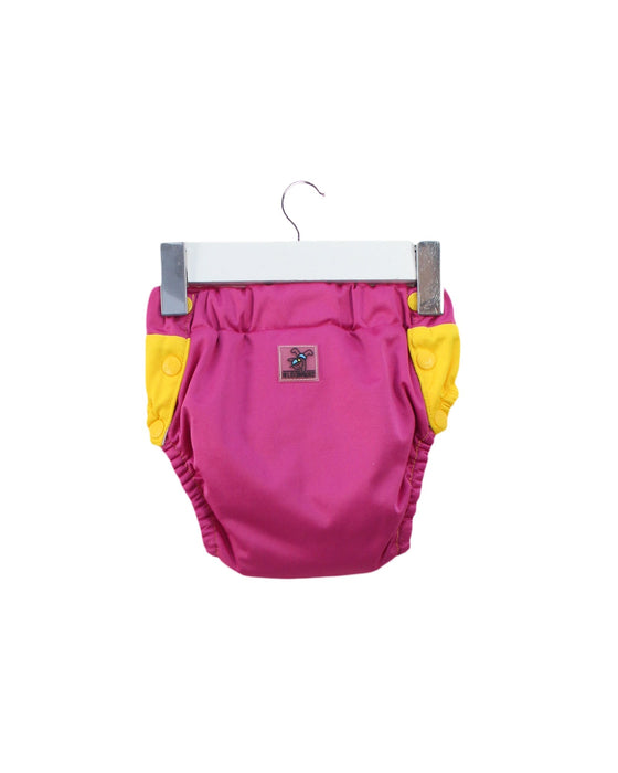 A Pink Cloth Diapers from Kangacare in size 3-6M for girl. (Back View)