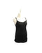 A Black Sleeveless Tops from Mayarya in size M for maternity. (Front View)