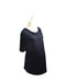 A Navy Short Sleeve Tops from Mayarya in size M for maternity. (Front View)