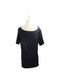 A Navy Short Sleeve Tops from Mayarya in size M for maternity. (Back View)