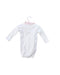A White Long Sleeve Bodysuits from Jacadi in size 3-6M for girl. (Back View)