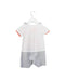A Grey Short Sleeve Rompers from Malimarihome in size 3-6M for boy. (Back View)