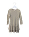 A Gold Long Sleeve Dresses from Seed in size 4T for girl. (Front View)