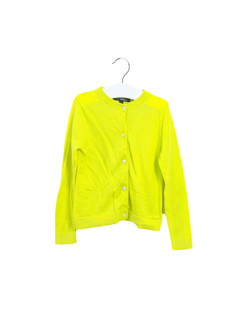 A Green Cardigans from Velveteen in size 4T for girl. (Front View)