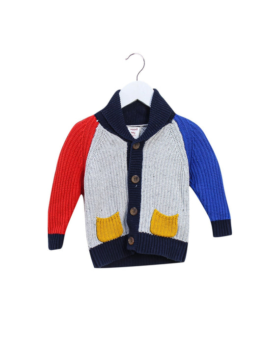 A Multicolour Cardigans from Seed in size 3-6M for boy. (Front View)