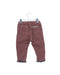 A Brown Casual Pants from Velveteen in size 12-18M for girl. (Back View)