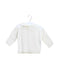 A Ivory Long Sleeve Tops from Message in the Bottle in size 0-3M for girl. (Front View)