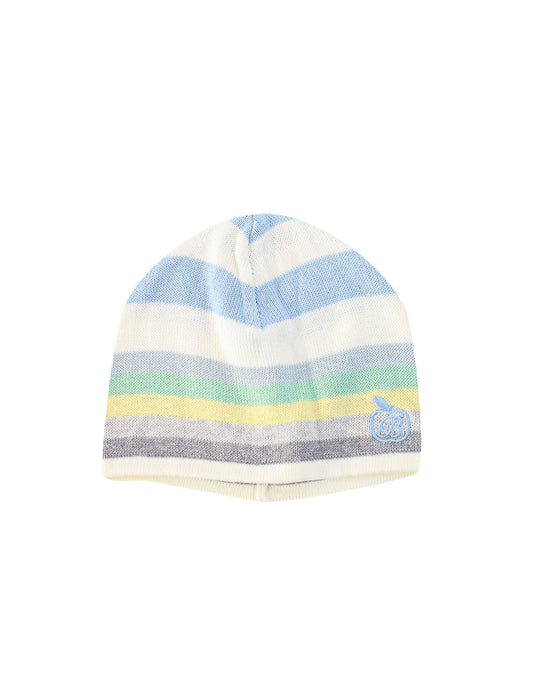 A Multicolour Beanies from Bonnie Baby in size 0-3M for neutral. (Front View)