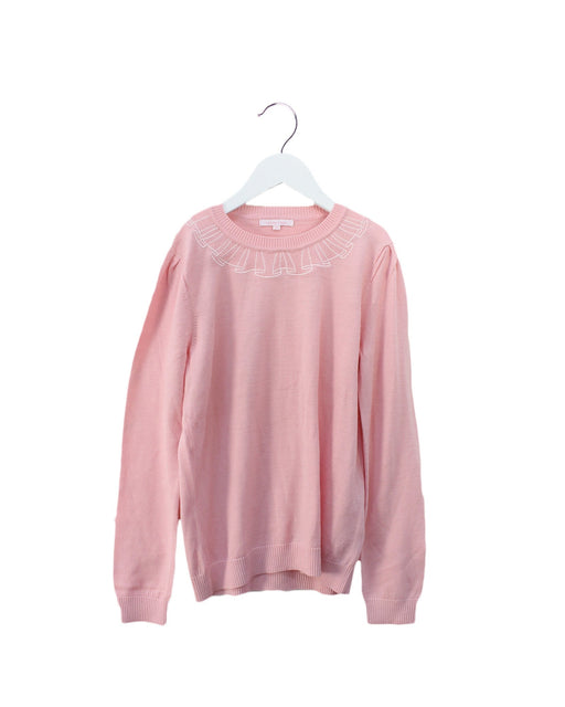 A Pink Knit Sweaters from Nicholas & Bears in size 12Y for girl. (Front View)