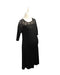 A Black Short Sleeve Dresses from Jojo Maman Bébé in size S for maternity. (Front View)