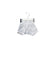 A Grey Shorts from Seed in size 0-3M for boy. (Front View)