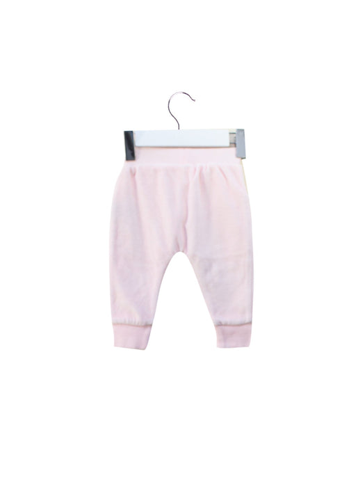 A Pink Sweatpants from Seed in size 0-3M for girl. (Back View)