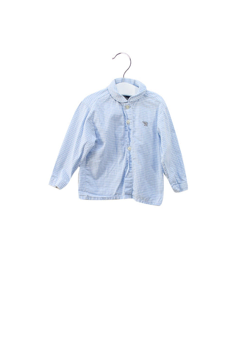 A Blue Shirts from Thomas Brown in size 12-18M for boy. (Front View)