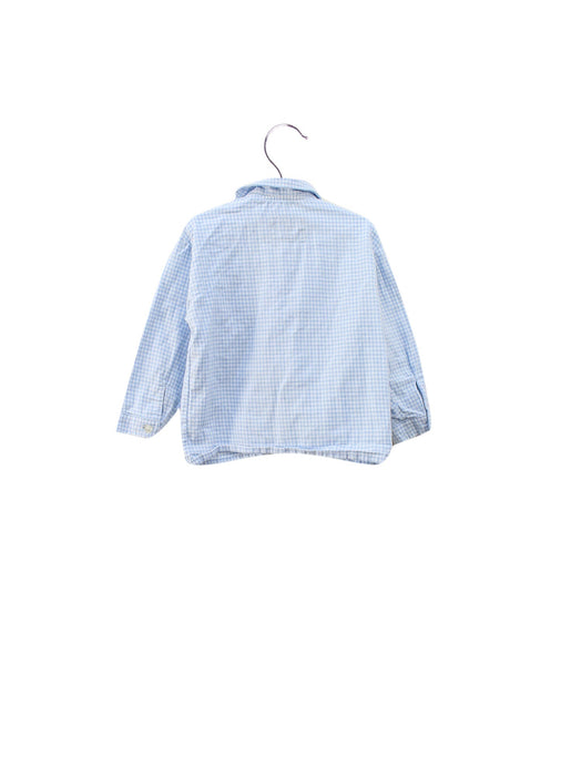 A Blue Shirts from Thomas Brown in size 12-18M for boy. (Back View)