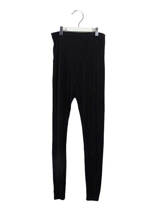 A Black Leggings from Gennie's in size S for maternity. (Front View)