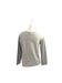 A Grey Long Sleeve Tops from Gennie's in size L for girl. (Back View)