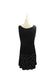 A Black Sleeveless Tops from Seraphine in size S for maternity. (Back View)