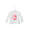 A White Long Sleeve Tops from Billieblush in size 6-12M for girl. (Front View)