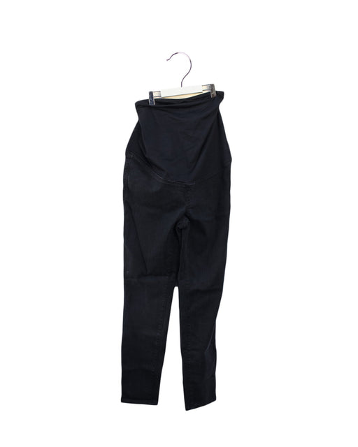 A Black Jeans from Madewell in size S for maternity. (Front View)