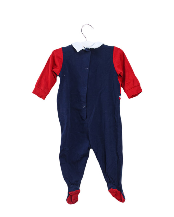 A Navy Long Sleeve Jumpsuits from Chicco in size 3-6M for boy. (Back View)