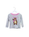 A Grey Long Sleeve Tops from Peter Alexander in size 2T for girl. (Front View)
